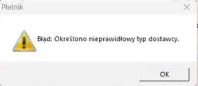 Błąd klucza prywatnego w programie Płatnik
