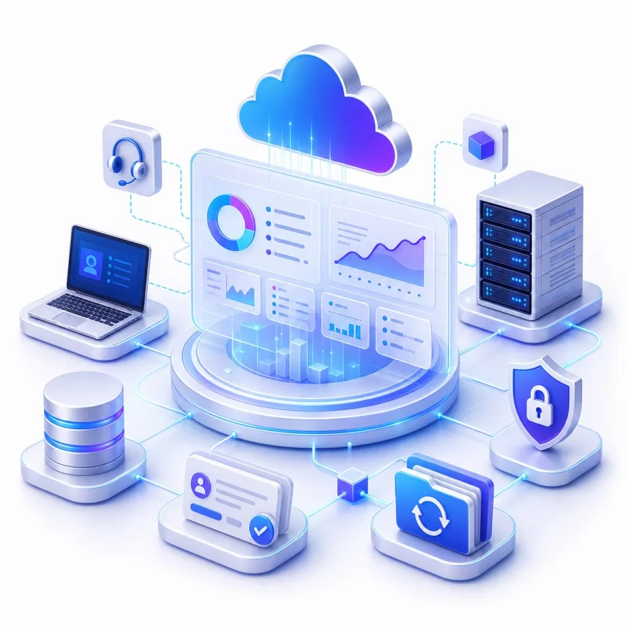 Administracja Microsoft 365 i monitoring usług firmowych