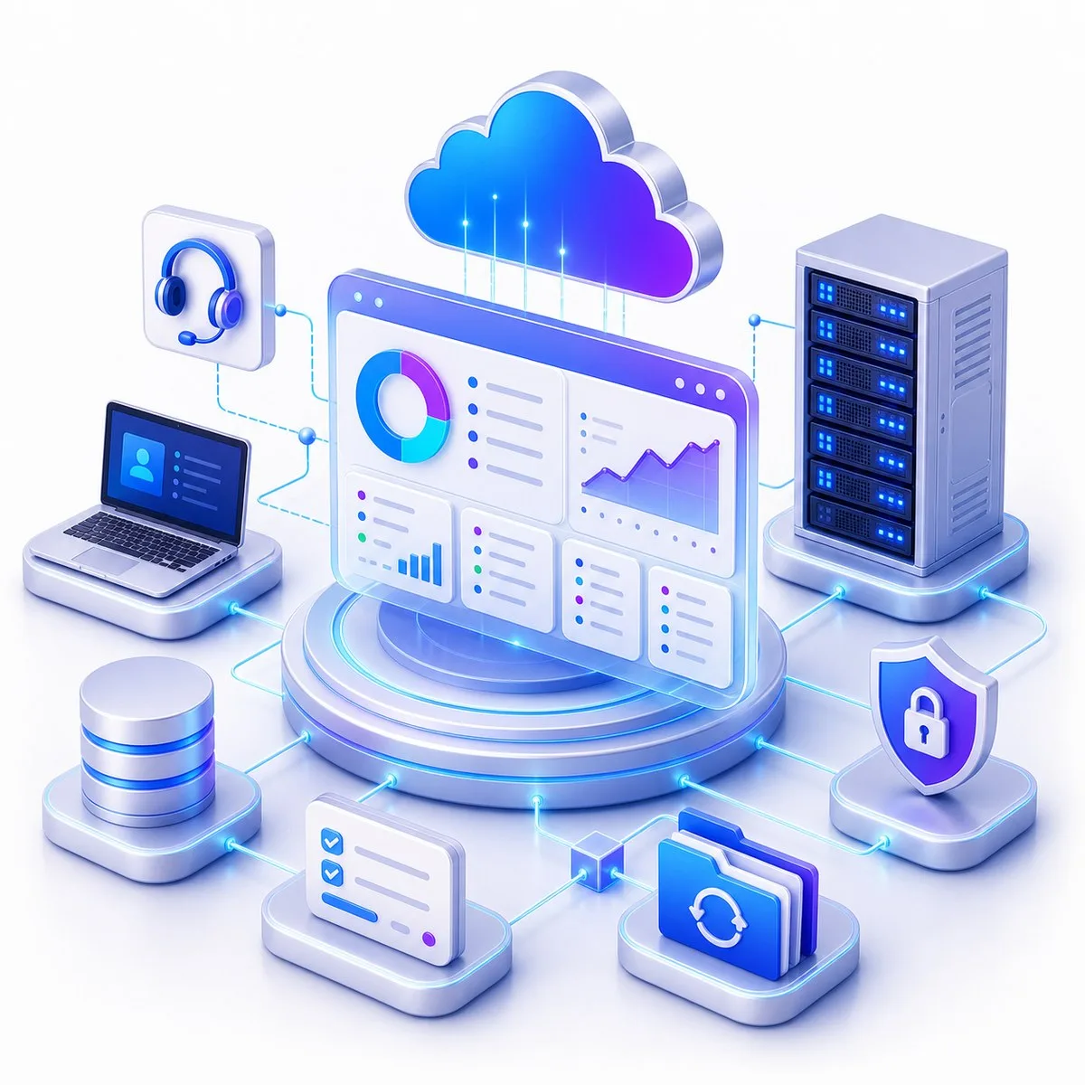 Outsourcing IT dla firm - centrum operacyjne ARTSYSTEM